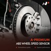 A-Premium Sensor de velocidad de rueda ABS compatible con Nissan