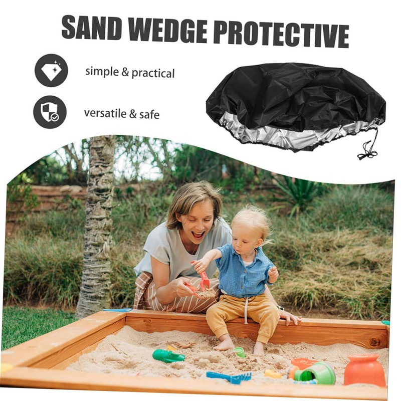 BESPORTBLE Foldable Round Pool Cover Inflatable Spa Protector Durable Dustproof