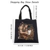 JTOUK Save a Forest Ride a Bear Tote Bag Halsin