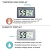 Goabroa Mini Hygrometer Thermometer Digital Indoor Humidity Gauge Monitor with