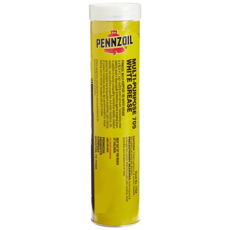 Pennzoil (7755-10PK) Multi-Purpose 705 White Grease Tube - 14 oz.,