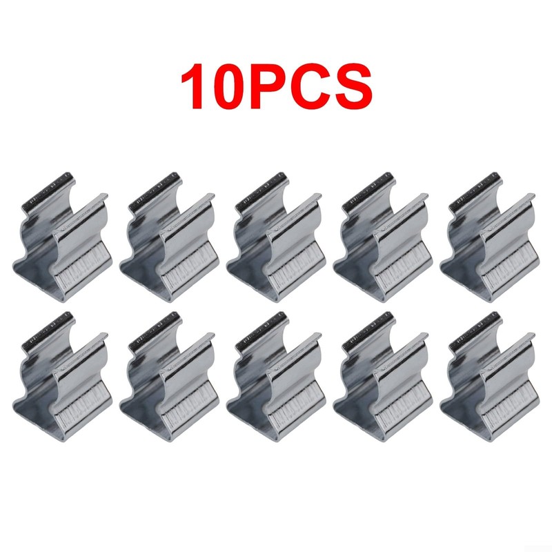 10 Pack Spring Loop Clips Open Spring Clips Heavy Duty
