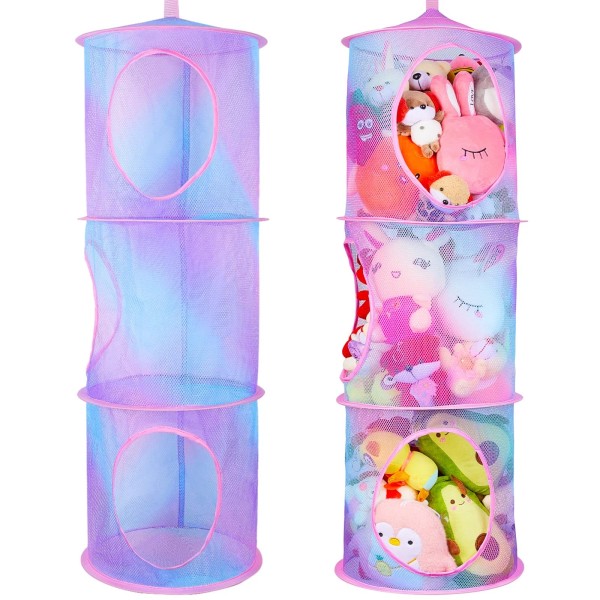 Basumee Stuffed Animals Net or Hammock 2 Pcs Stuffed Animals
