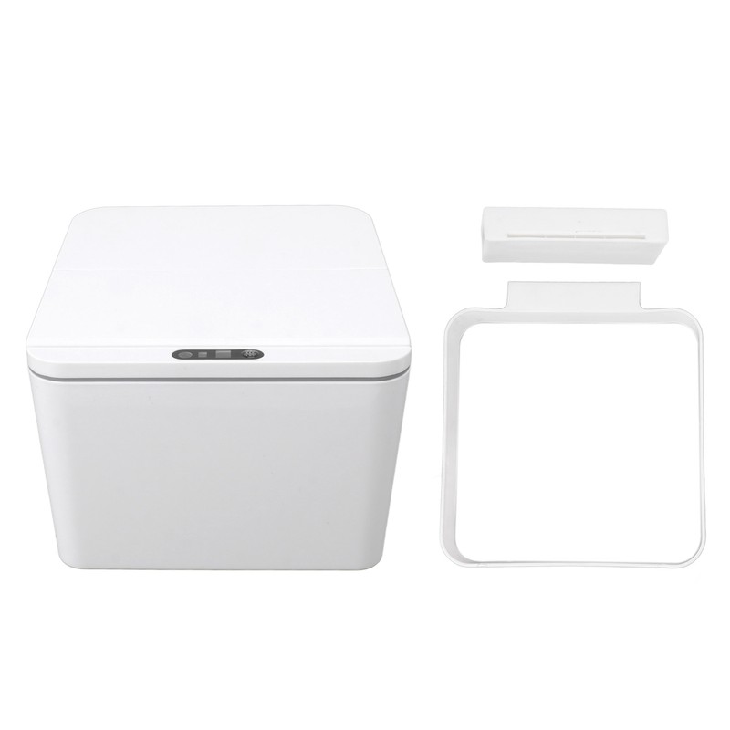 Automatic Garbage Can 4L Capacity USB Charging Folding Lids Automatic