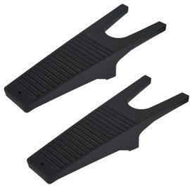 Boot Jack Boot Puller with Non-Staining Rubber Grip Shoe Pull Boot Remover Black 2pcs