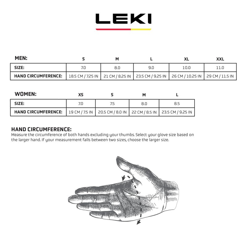 LEKI HRC Race Shark Gloves, Black/Neon Yellow, EU 10