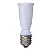 YiLighting Supplier E26 Socket Extender, Medium Base, White, 2-Pieces, 2.5