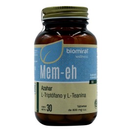 Biomiral, Mem-eh, Azahar, 30 Tabletas