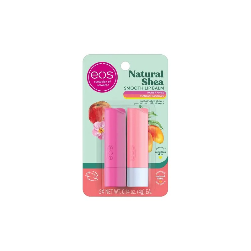 Kit Lip Balm Eos Honey Apple y Mango Melonade