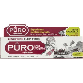 Forhans Puro - Dentifricio Spicy Cannella Ultra Forte, 75ml