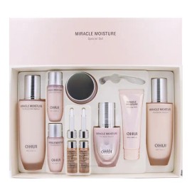 Ohui O HUI Miracle Moisture Pink Barrier 4-piece Special Set Moisture / 오휘 미라클 모이스처 핑크 베리어 4종 기획세트 촉촉