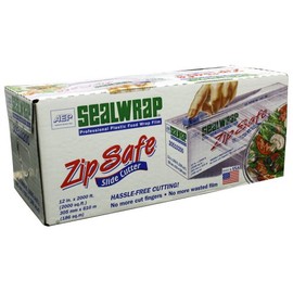 ZipSafe Sealwrap Cling Food Film, 12" x 2000', Pack of 1