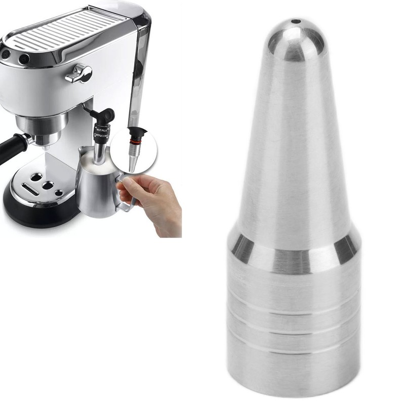 Stainless Steel Steam Nozzle with Rubber Rings for Delonghi EC680