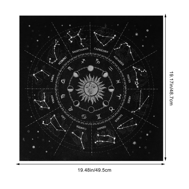 STOBOK 1pc Altar Tarot Tablecloth,Altar Cloth Altar Tarot Card Cloth