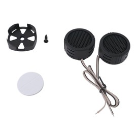 Be In Your Mind 2Pcs 500W 98dB High Efficiency Mini Dome Tweeter for Car Audio System 2KHz - 20KHz Frequency Range