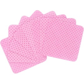 Toallitas de Uñas de 200 Piezas, Toallitas sin Pelusa, Toallitas de Pegamento para la Extensión de Pestañas, Toallitas de Uñas Toallitas de Desembolso de Pegamento de Pestañas (Rosa)