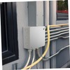 TEHAUX Junction Box Covers Metal Electrical Box Cover Plate Square