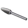 SF-5 Tungsten Carbide Bali Rotary File Tree Shape Radius End