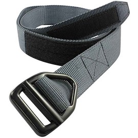 BISON 544 Adult's Heavy Duty 38mm Oxide Graphite Belt Gunmetal Buckle