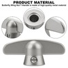 VIDABTE 3/8" T-Crank Casement Window Handle, Butterfly Wing Nut T-Handles