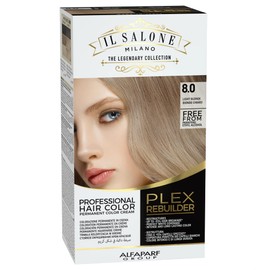 Alfaparf Milano Il Salone Plex Rebuilder Color Kit 8.0 Light Blonde - permanent colouring cream