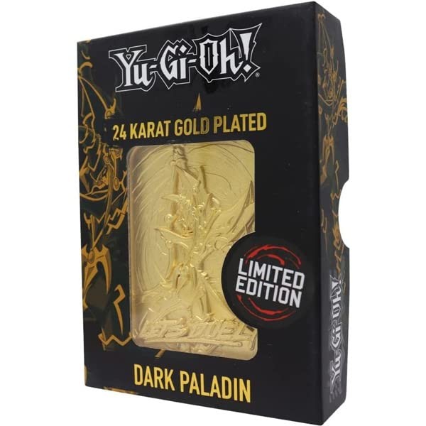 Yu-Gi-Oh! Limited Edition 24K Gold Plated Collectible - Dark Paladin