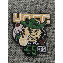 UNCC Charlotte 49ers Vintage Embroidered Iron On Patch 3.5” X 3”