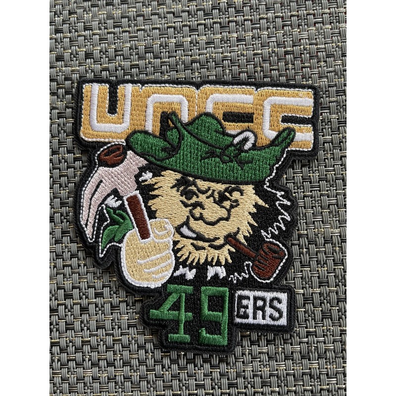 UNCC Charlotte 49ers Vintage Embroidered Iron On Patch 3.5” X
