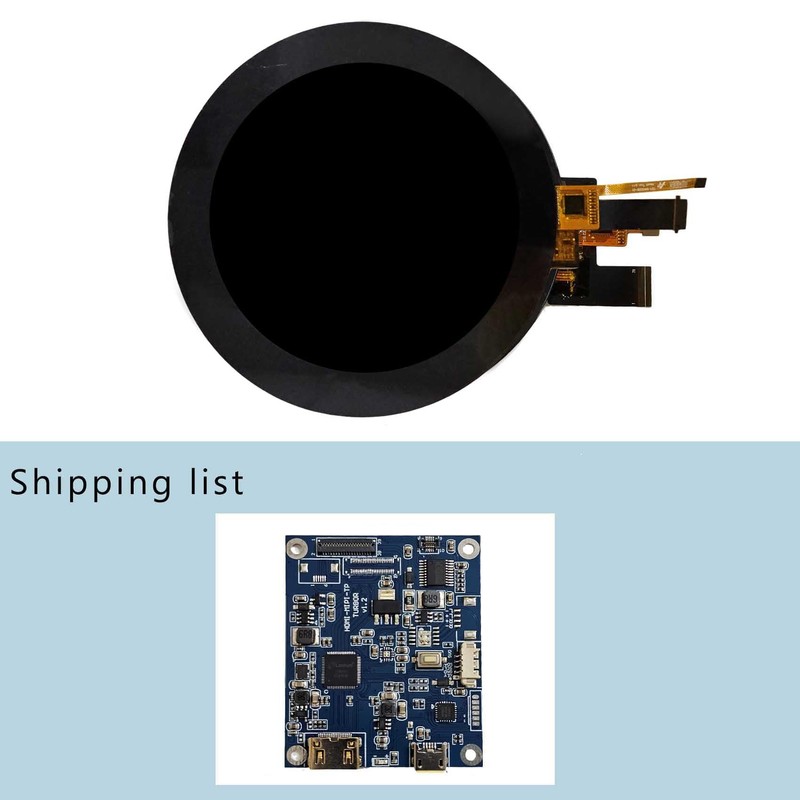FanyiTek 4" 4 inch 720x720 300nit IPS MIPI LCD Round
