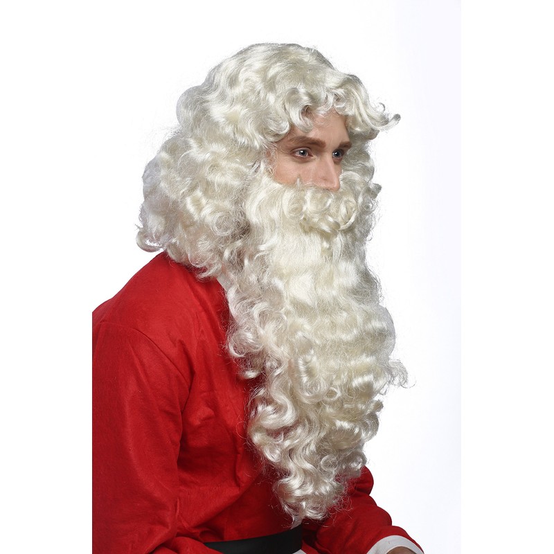 WIG ME UP - 46-A+B-ZA613 Wig and Beard Set Deluxe