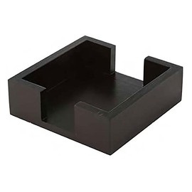 Thirstystone Dark Walnut Wood Coaster Holder for Square Coasters 5.25" x 5.25"