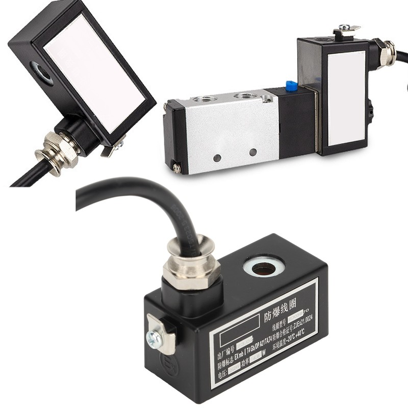 Solenoid Valve Coil Explosion Proof Strong Conductivity CT4 Pneumatic Solenoid
