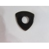 Handmade 2 Rare Black Buffalo Horn Triangle Shaped Guitar Pick