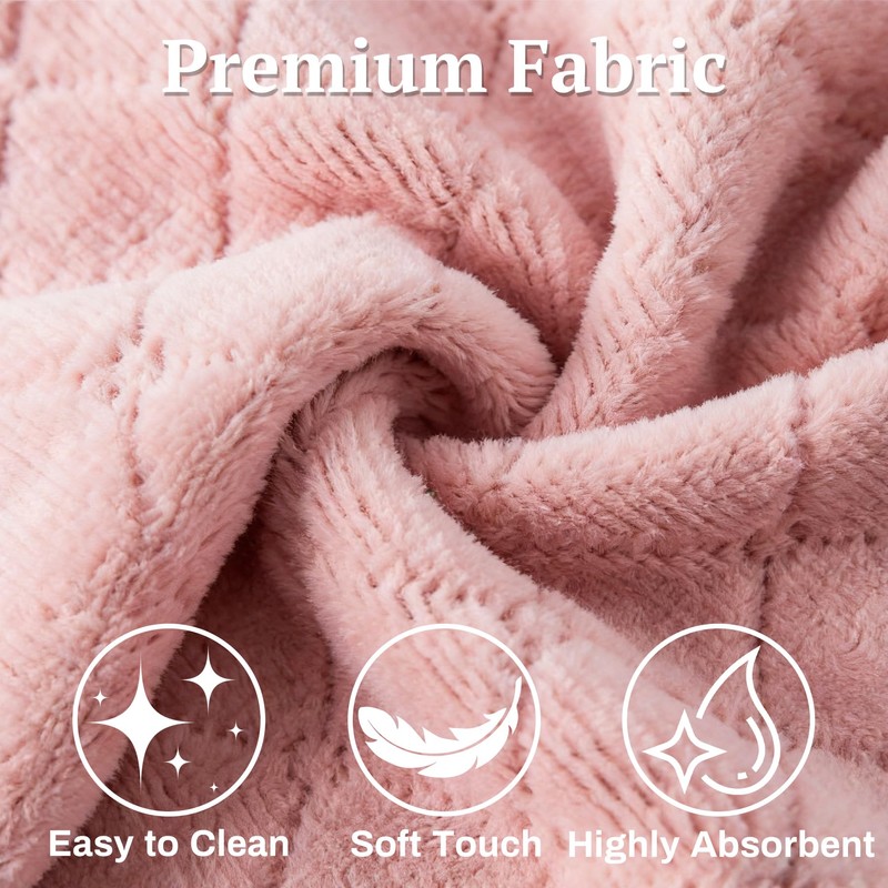 PRINKROOMY Microfiber Cleaning Cloths - Super Absorbent, Streak-Free & Lint-Free