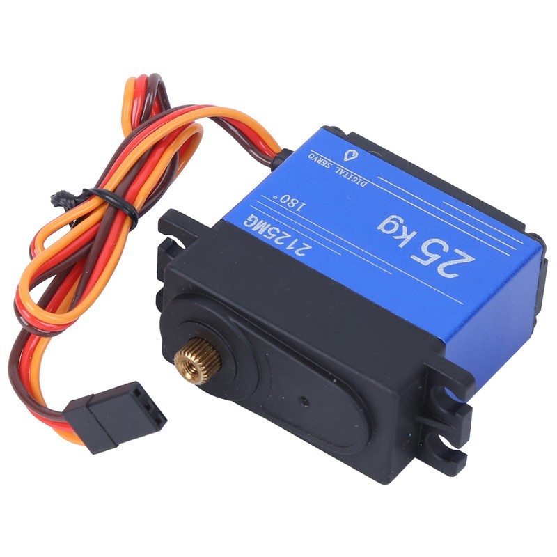 25KG Waterproof Digital Servo 180 Degree Metal Gear with Arm