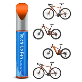 Amber Glow Satin(#FF6E25) Bike Touch Up Paint Compatible with Giant Exact Match Bike Paint for Scratched or Chipped Bike Frames
