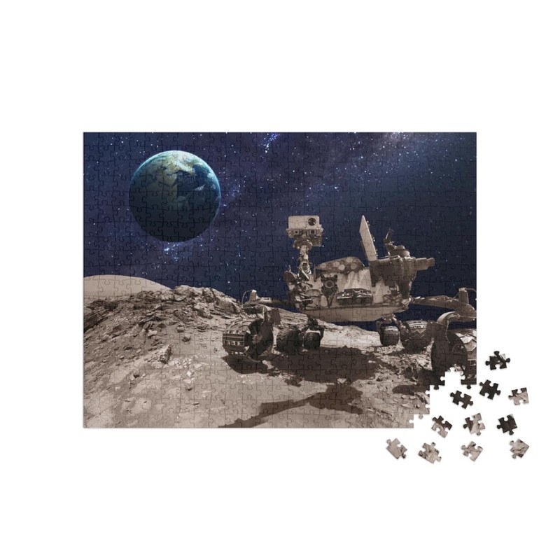 puzzleYOU: Jigsaw Puzzle 500 Pieces "Mars Rover. Elements Provided by