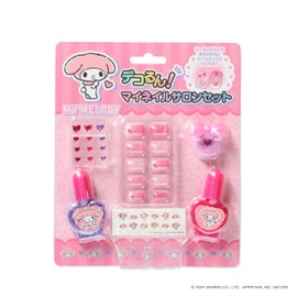 Race 240705 Sanrio Deco Run! My Nail Salon Set, My Melody, Cosmetics, Accessories, For Ages 6 and Up