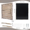 GMFrames 18x24 Wooden Shadow Box Frame with Removable Shelves Deep