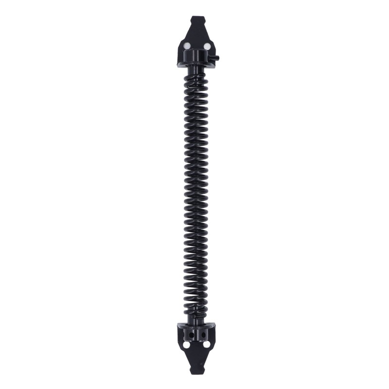 Self Closing Gate Door Spring Carbon Steel Electrophoresis Black Finish