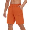 TACVASEN Mens Golf Shorts Lightweight Water Resistant Cargo Shorts for