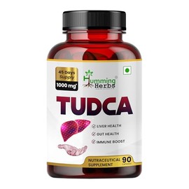 Humming Herbs Tudca 1000 Mg  90 Cpsulas  Suplemento de cido Tauroursodesoxiclico  Apoyo Biliar Y Alternativa A Las Enzimas Digestivas  Vegano Y Sin...