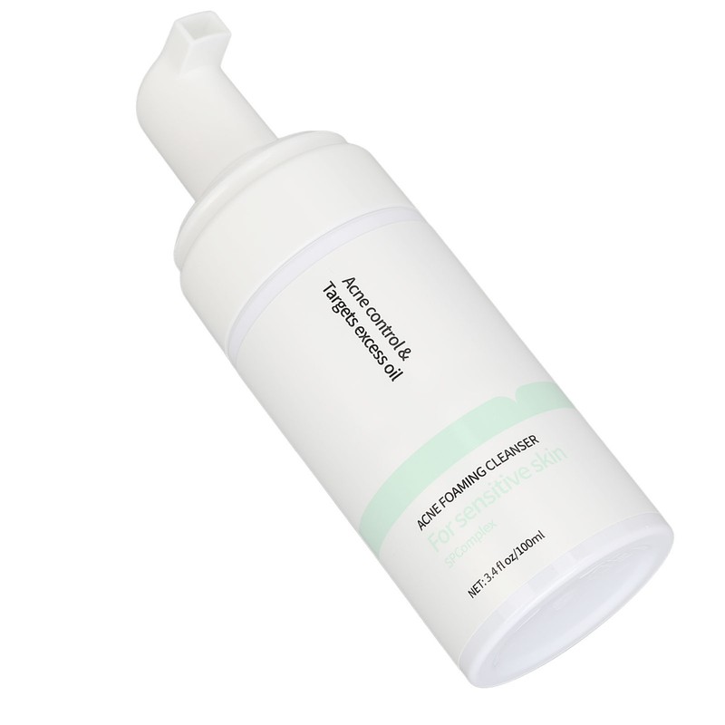 Foaming Facial Cleanser Plant Based Nourishing Face Wash Fine Foaming
