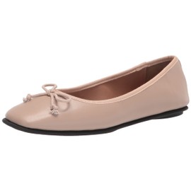 Aerosoles Women's Catalina Ballet Flat, Nude Leather, 5