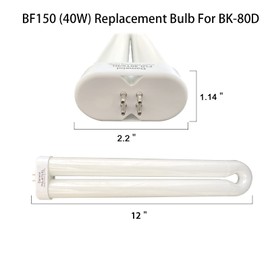 12 inch 40W BF150 Replacement Bulb Compatible Flowtron BK-40; BK-80D 80W,MC9000,Stinger b4040, FUL40T8/BL