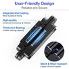 2pcs 6 inch Stainless Steel Hidden Door Hinges - Invisible
