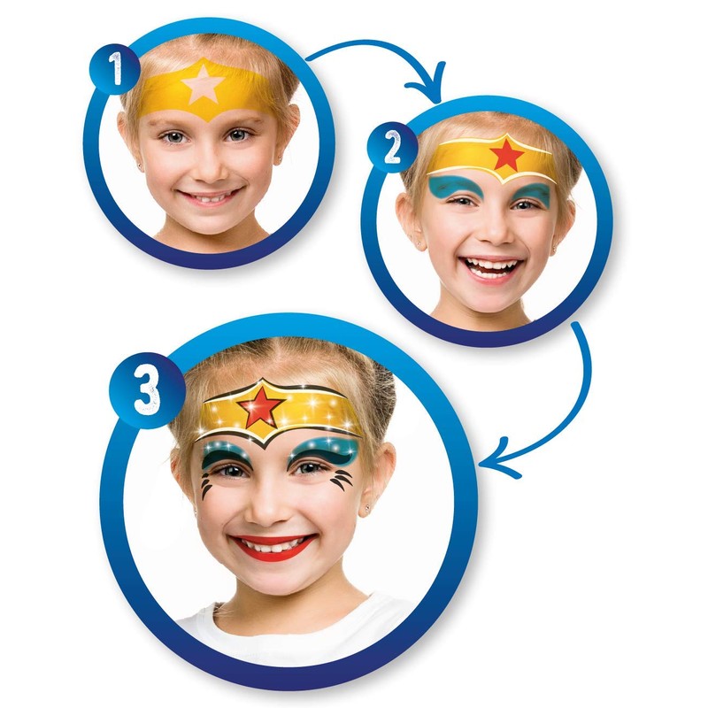 Alpino DL000108 Superheroes Makeup Set Assorted Colours