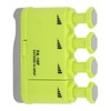 Finger Strengthener Exerciser Adjustable Tension Plastic Trainer for Musician GuitaristGreen