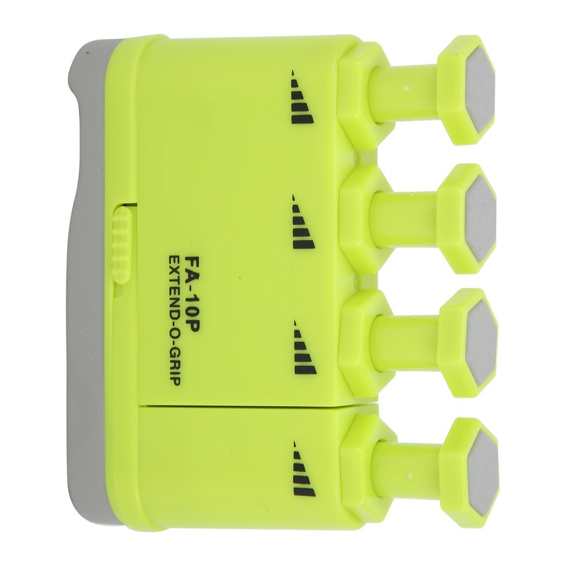 Finger Strengthener Exerciser Adjustable Tension Plastic Trainer for Musician GuitaristGreen