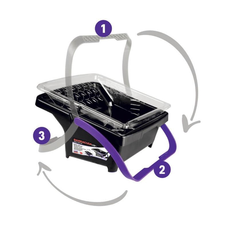 Barracuda Painter Paint Bucket 7 Litres with Two Inserts